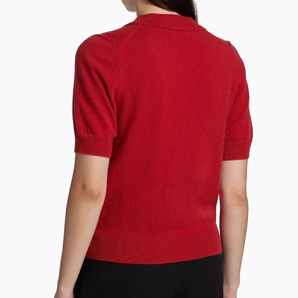NWT reformation Louise Cashmere Polo Sweater - Picture 11 of 13